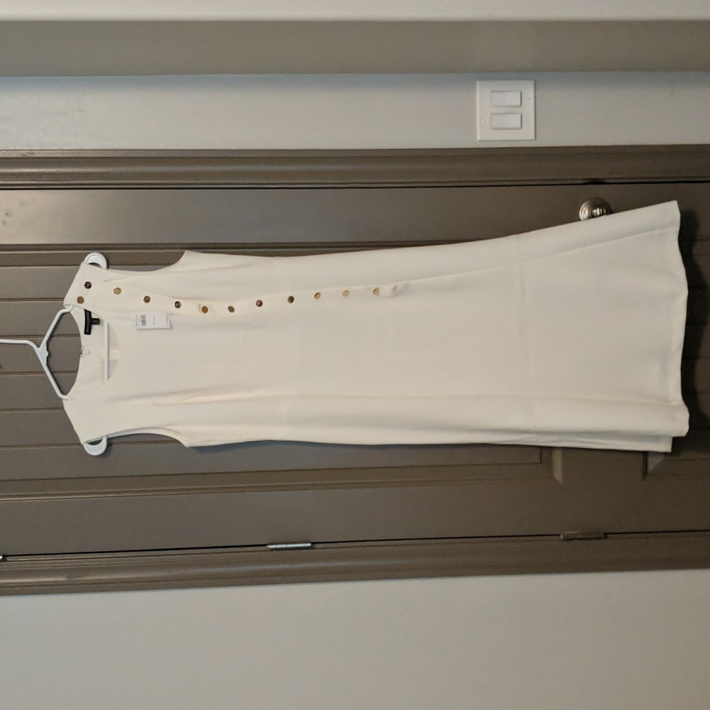 Banana Republic white dress